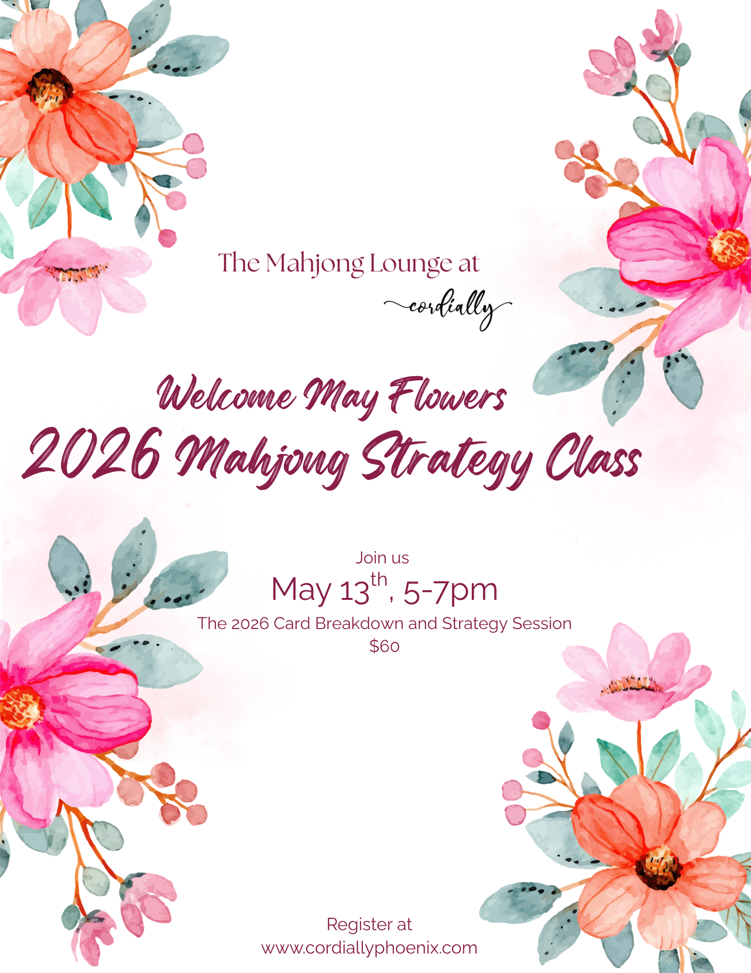 2026 Mahjong Strategy Class