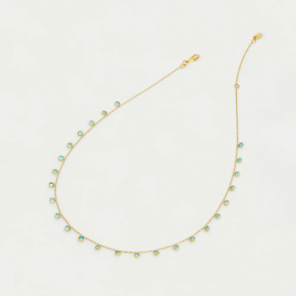 Orsay Charm Necklace Sky Blue
