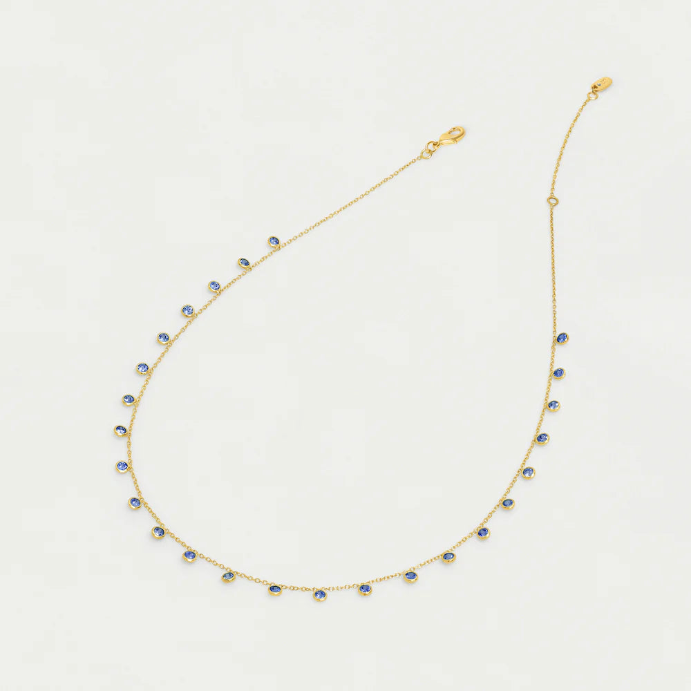 Orsay Charm Necklace Midnight Blue