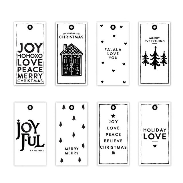 Santa Barbara Holiday Gift Tag