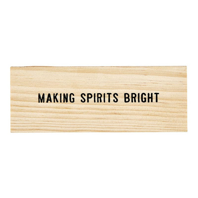 Holiday Wine Charms In Wood Box