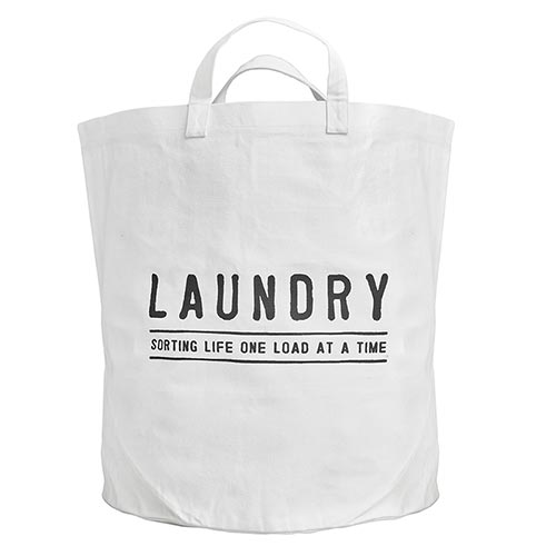 Large Canvas Tote - Laundry