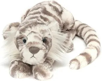 Jellycat Sacha Snow Tiger Little
