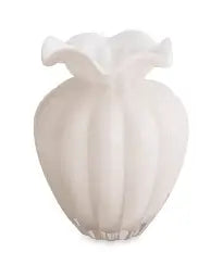 GLASS Vento Medium Vase (Cream)