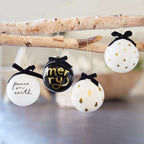 Santa Barbara Glass Ornament Set