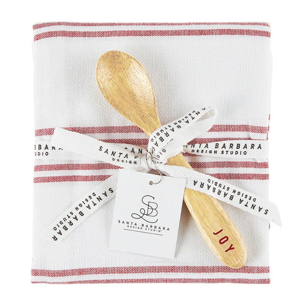 Holiday Towel + Spoon Set