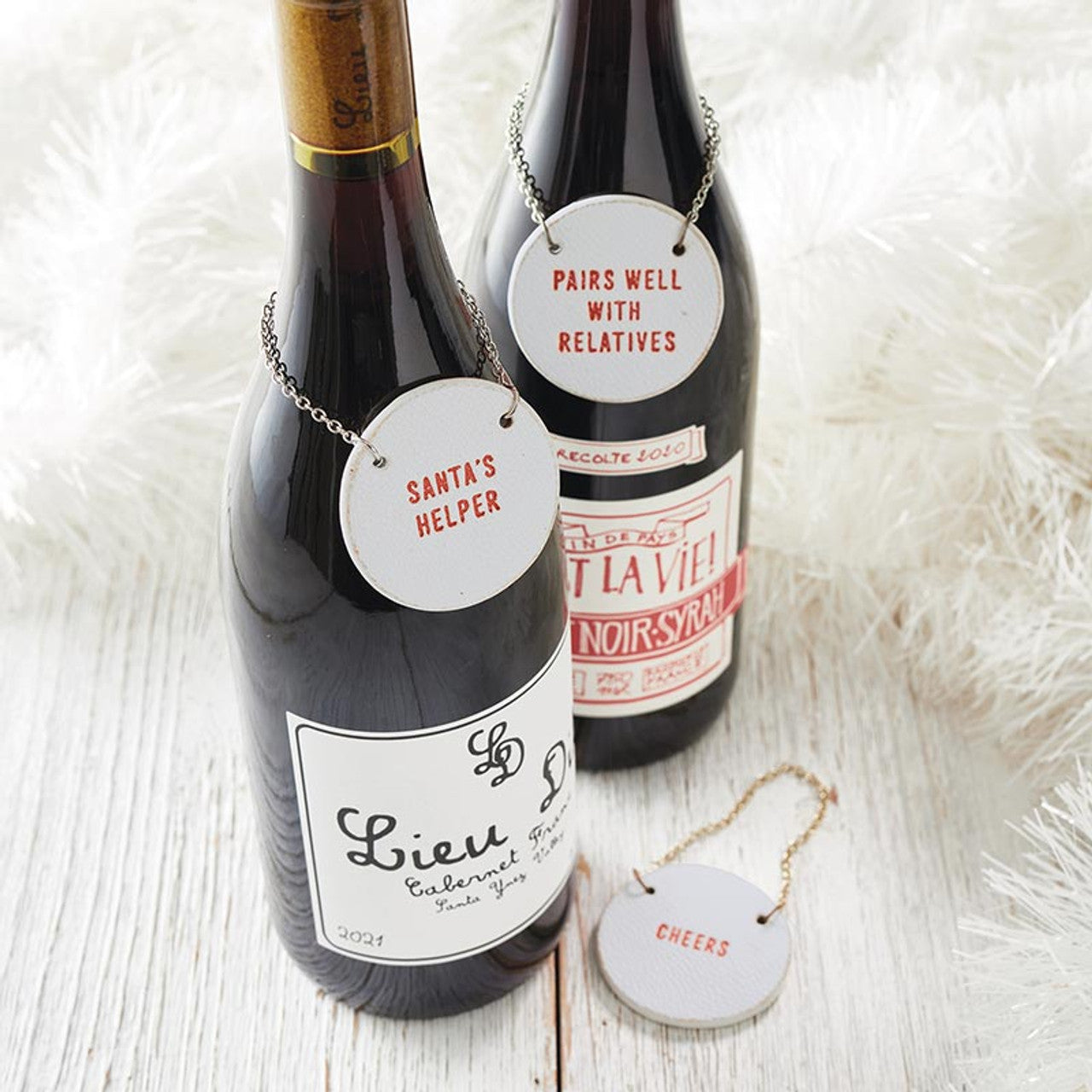 Holiday Bottle Tags
