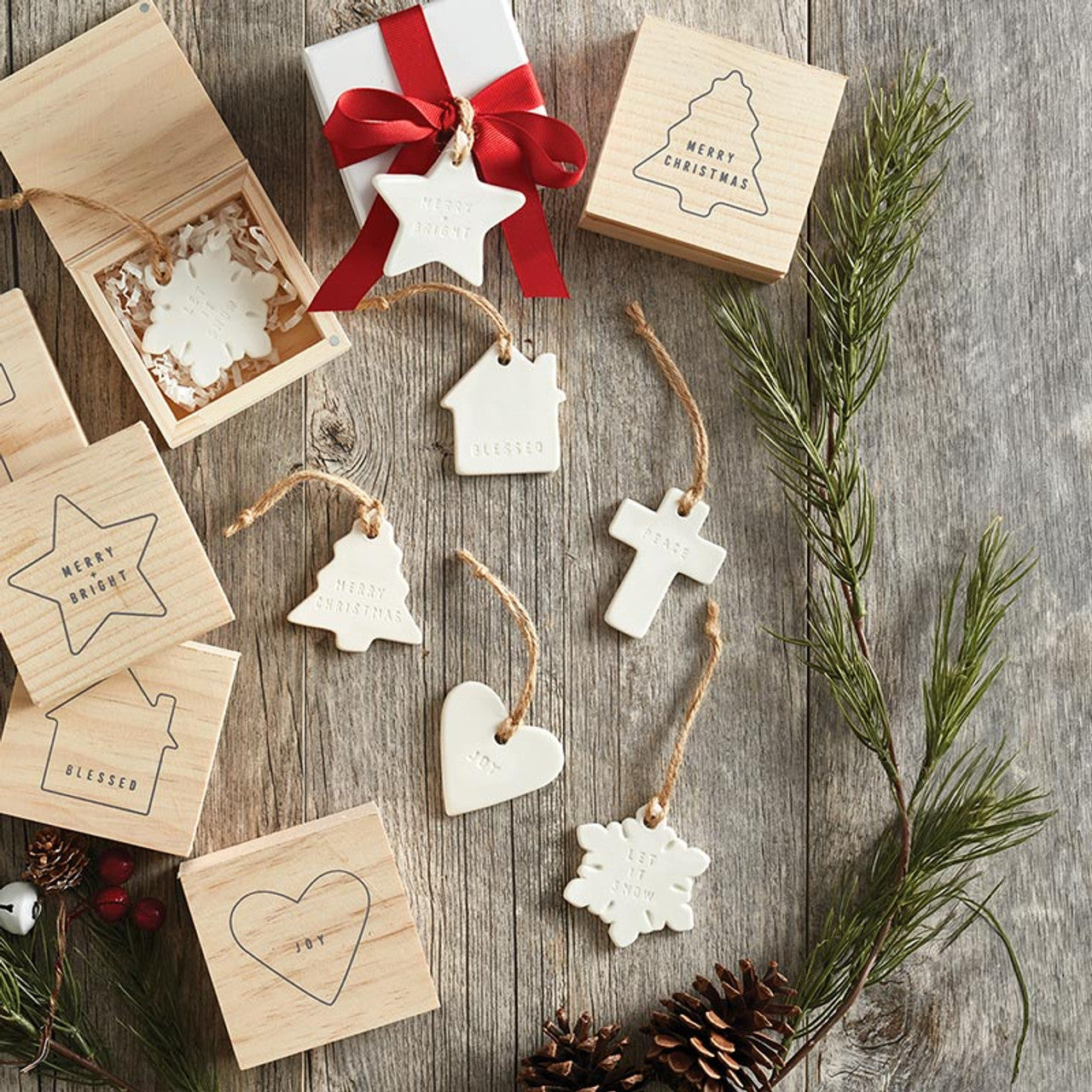 Holiday Ceramic Ornament