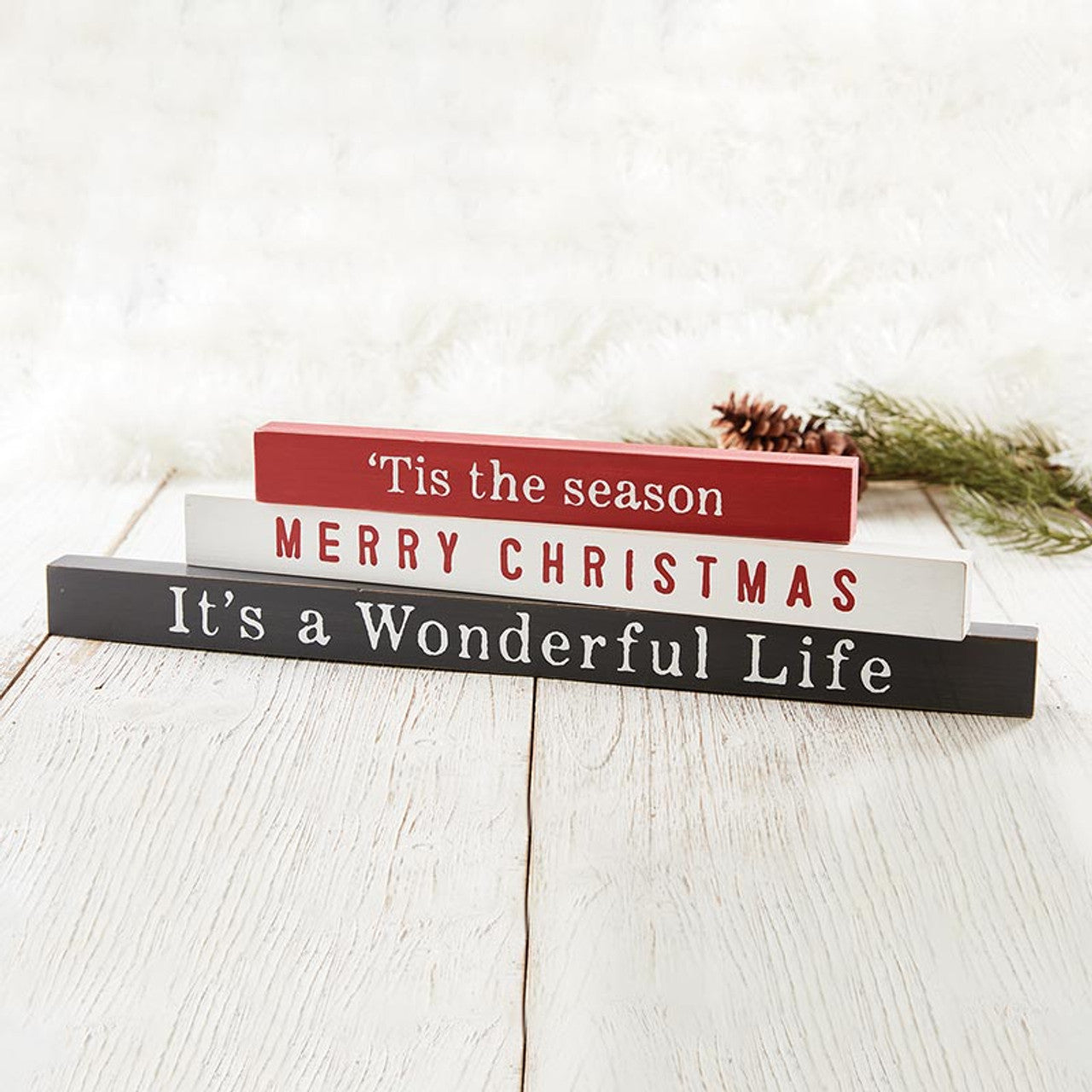 Merry Christmas Wood Sign