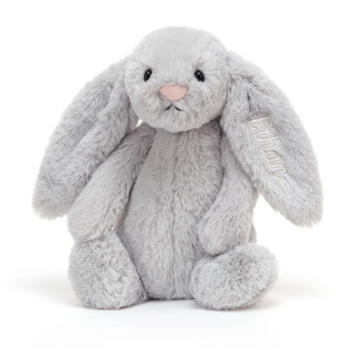 Bashful Silver Bunny Medium