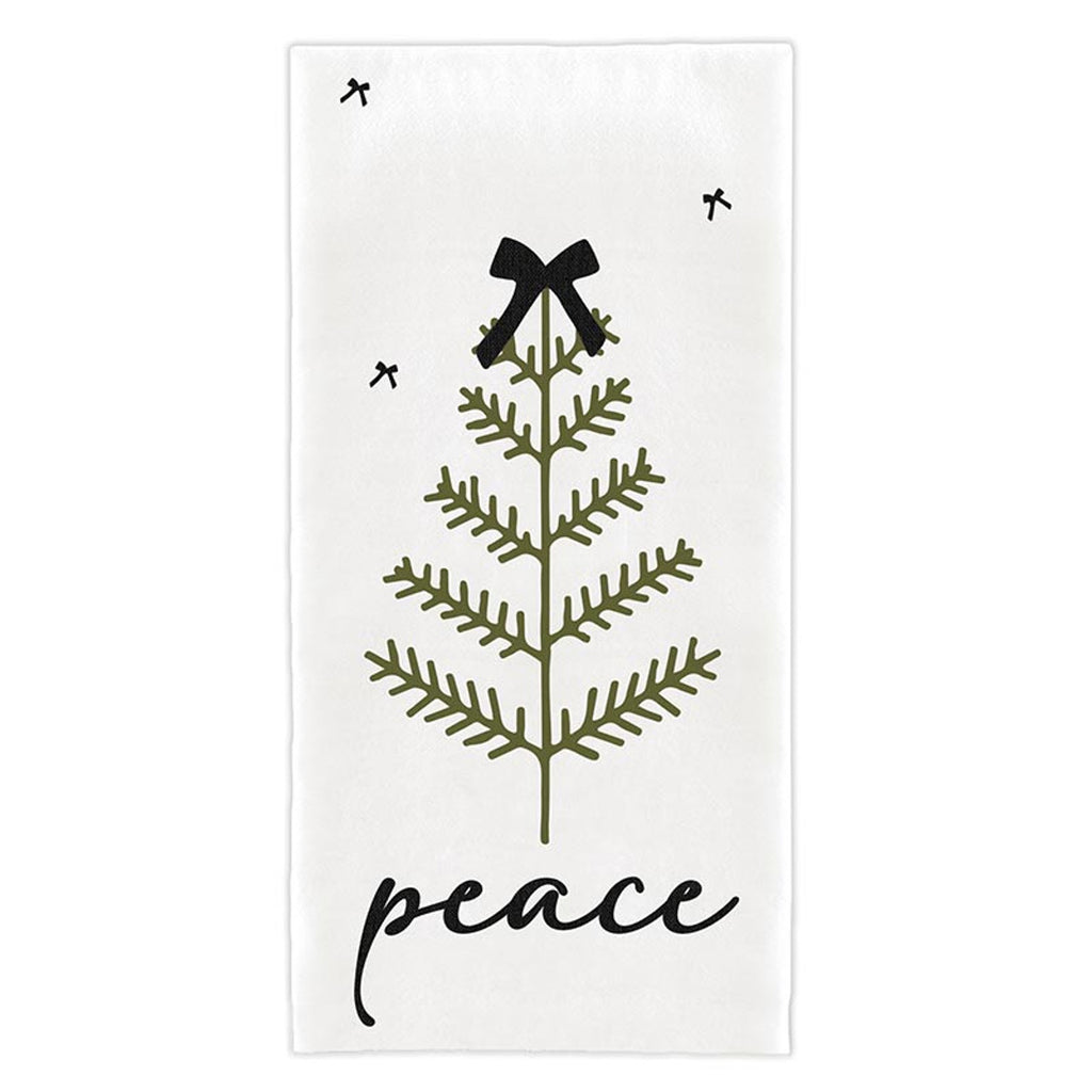 Santa Barbara Holiday Tea Towel