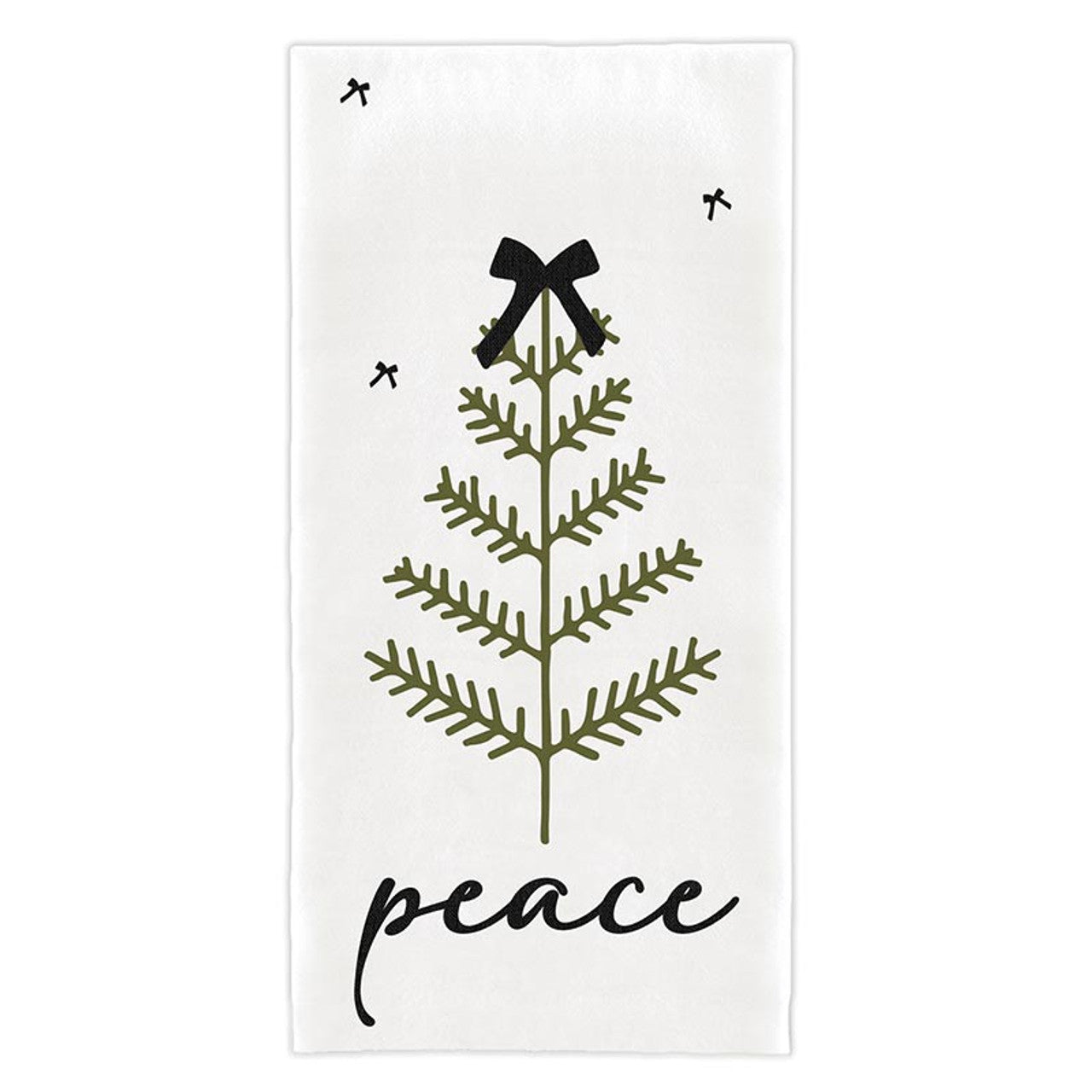 Santa Barbara Holiday Tea Towel