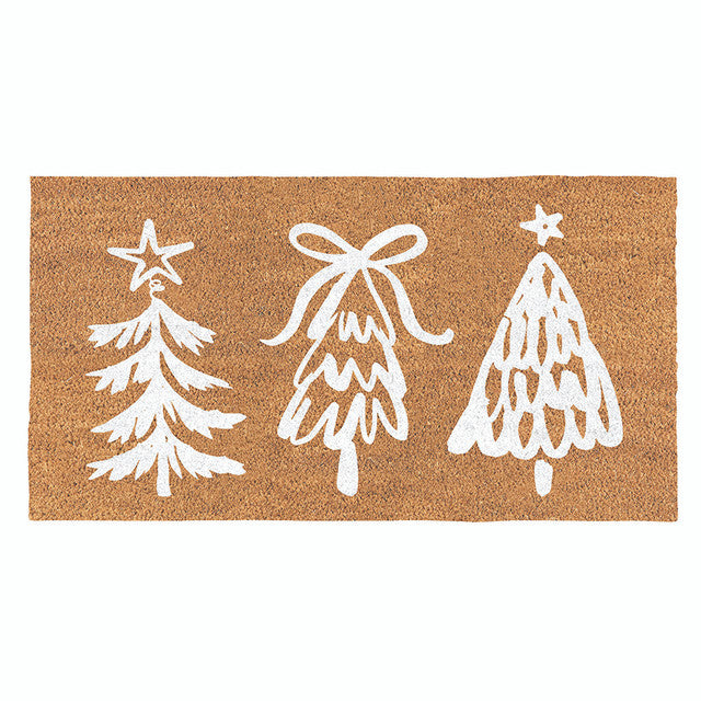 Santa Barbara Holiday Door Mat