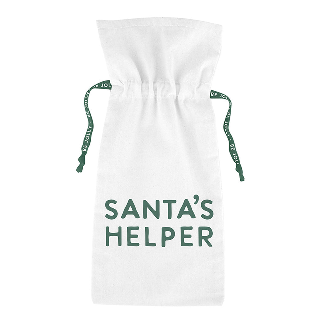 Santa's Helper Wine Bag