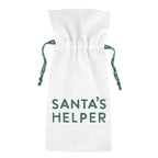 Santa's Helper Wine Bag