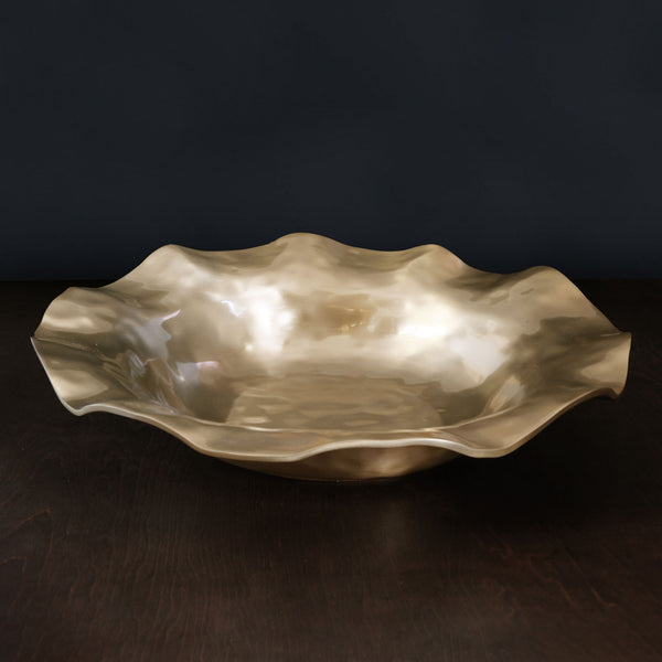 SIERRA MODERN Sarah Large Bowl (Gold)