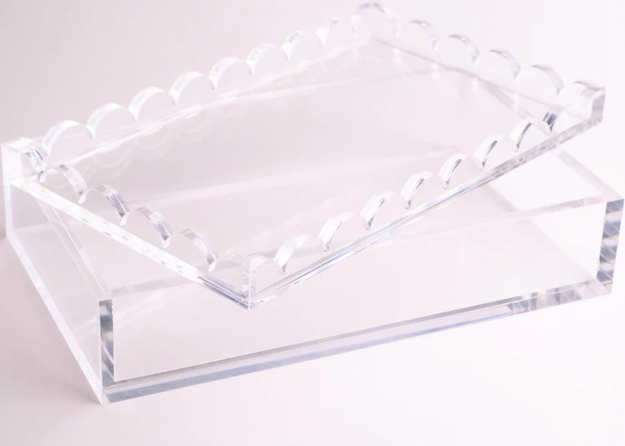 Scalloped Acrylic Box