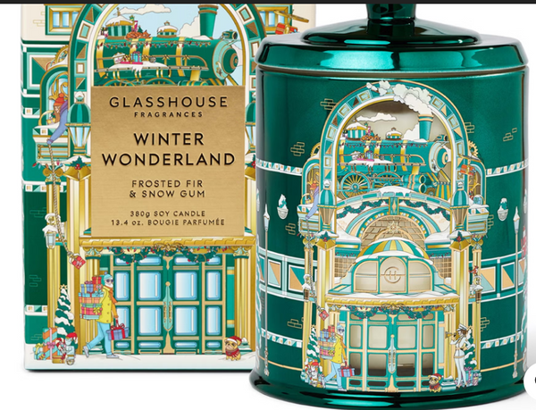 Glasshouse 13. oz Winter Wonderland Frosted Fir & Snow Gum
