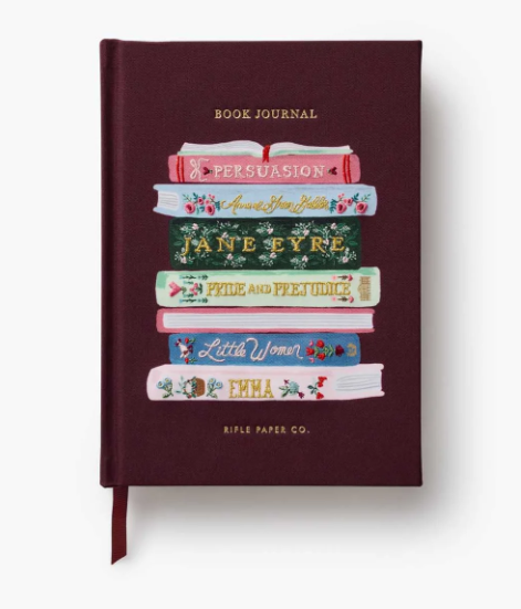 Ladies Night Book Club Embroidered Book Journal