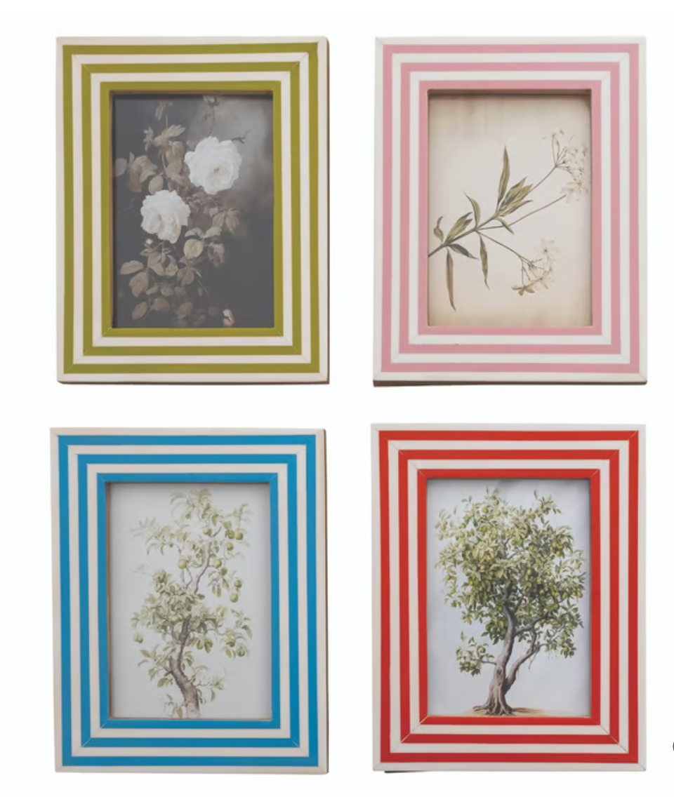 7-1/2"Lx9-1/2"H Resin & MDF Photo Frame