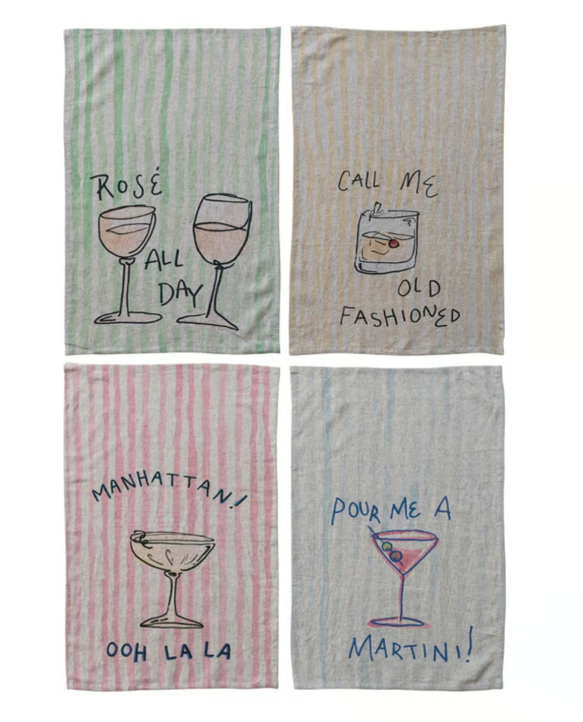 Cotton Printed tea towel