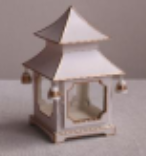 HOLIDAY Pagoda Lantern (Ivory)