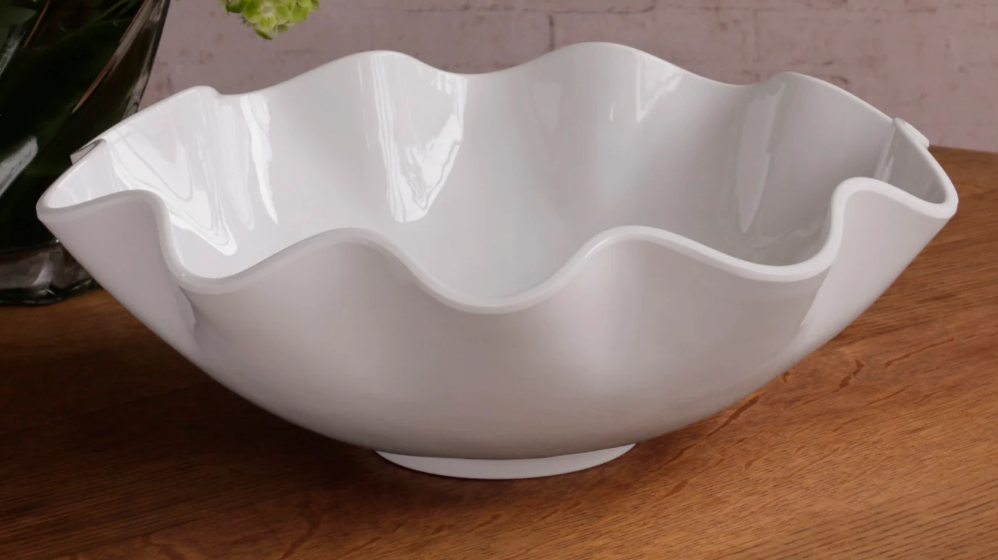 VIDA Havana Carola Extra Large Bowl (White)