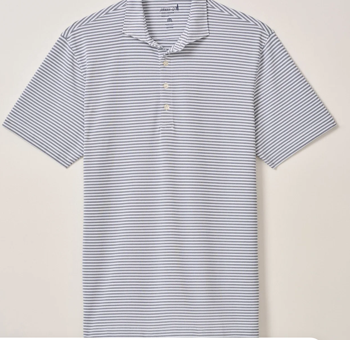 Performance Mesh Polo - Stetson Stripe