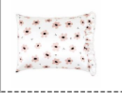 Ruffle Pillowcase - Floral