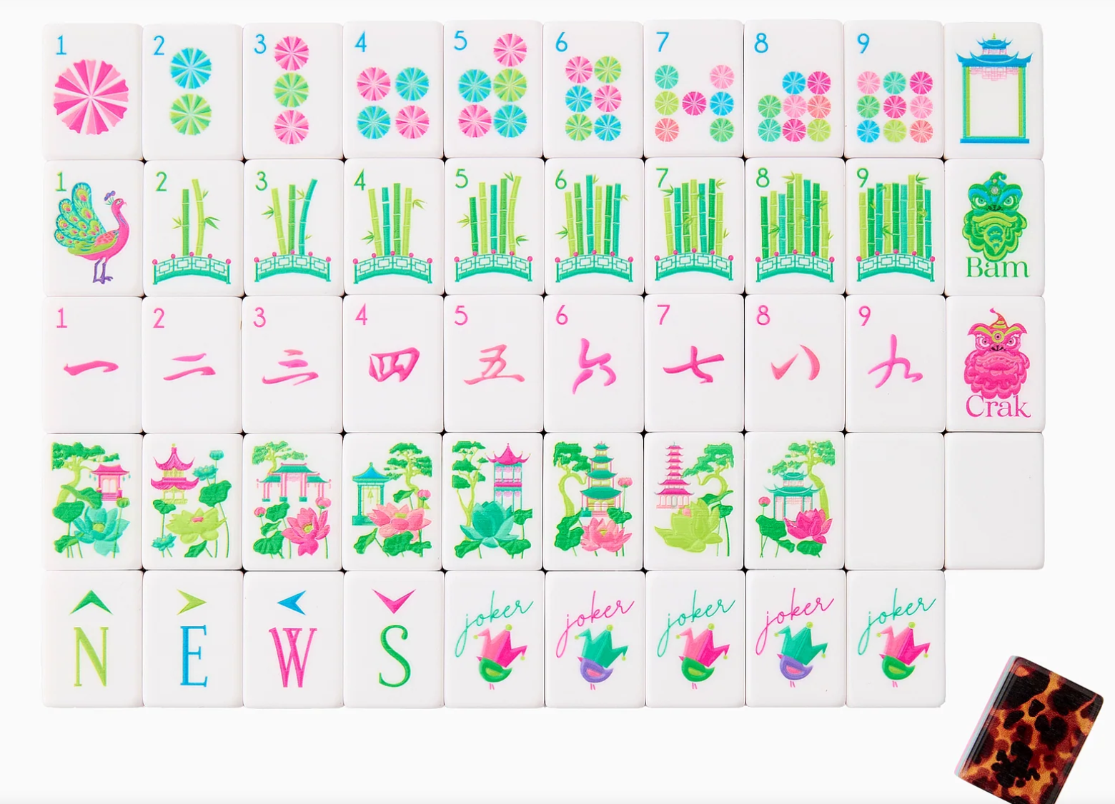 Glow Wild Mahjong Tiles