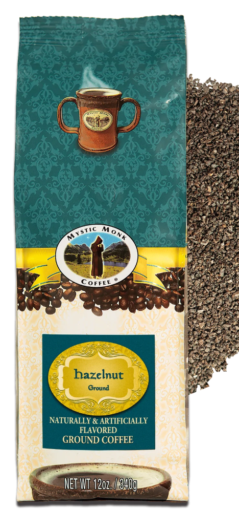 Mystic Monk Hazelnut Ground coffee