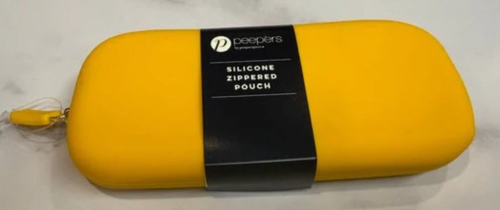 Peepers Silicone Eyeglass Cases - Yellow