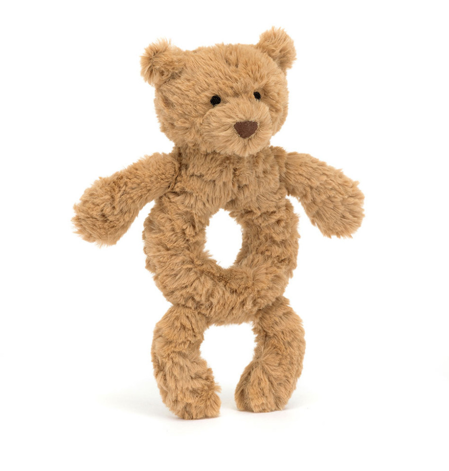 Bartholomew Bear Ring Rattle