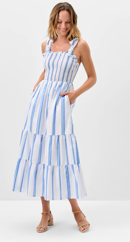 Sasha Cotton Blend Dress