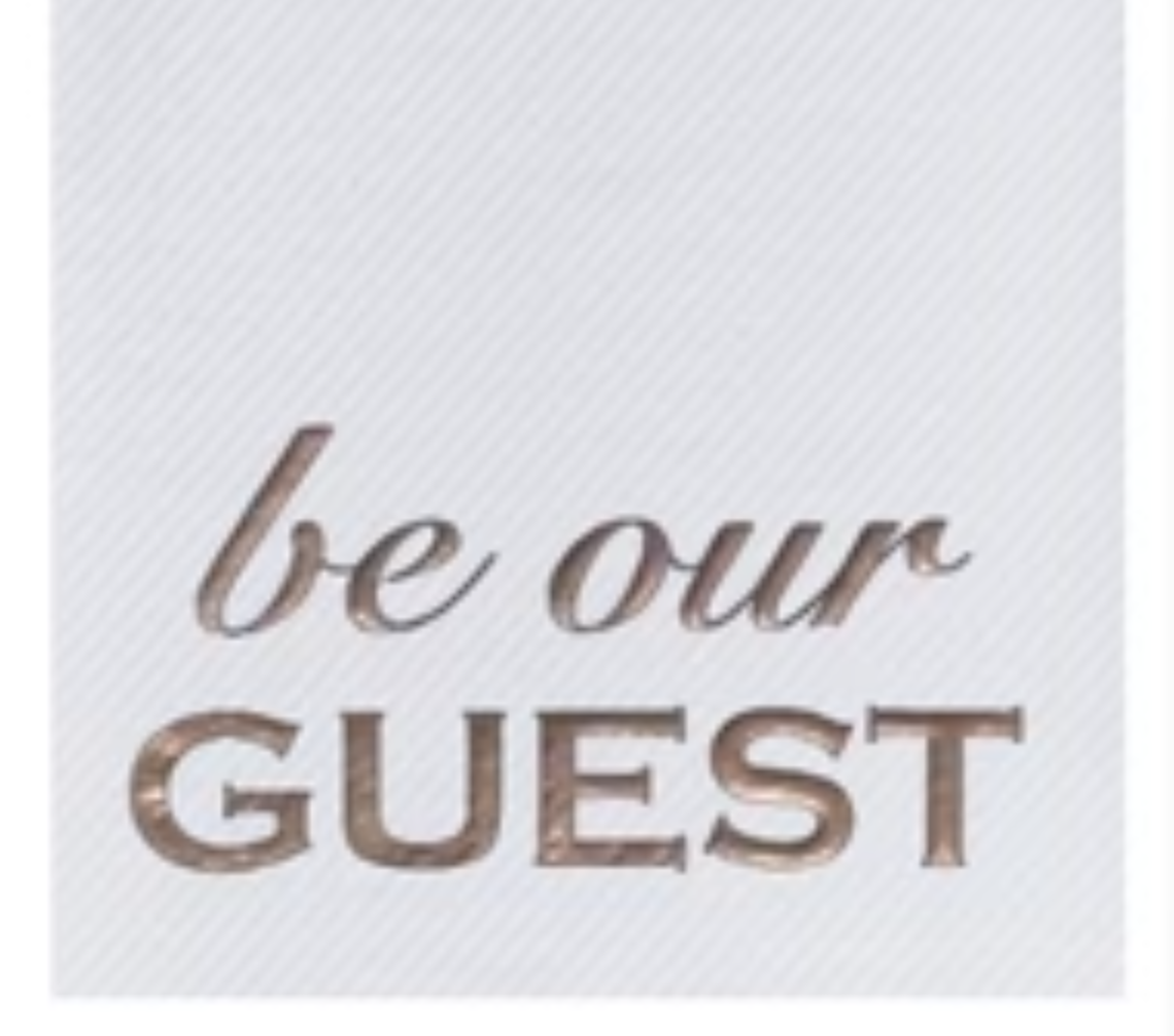Be Our Guest Guest Towel