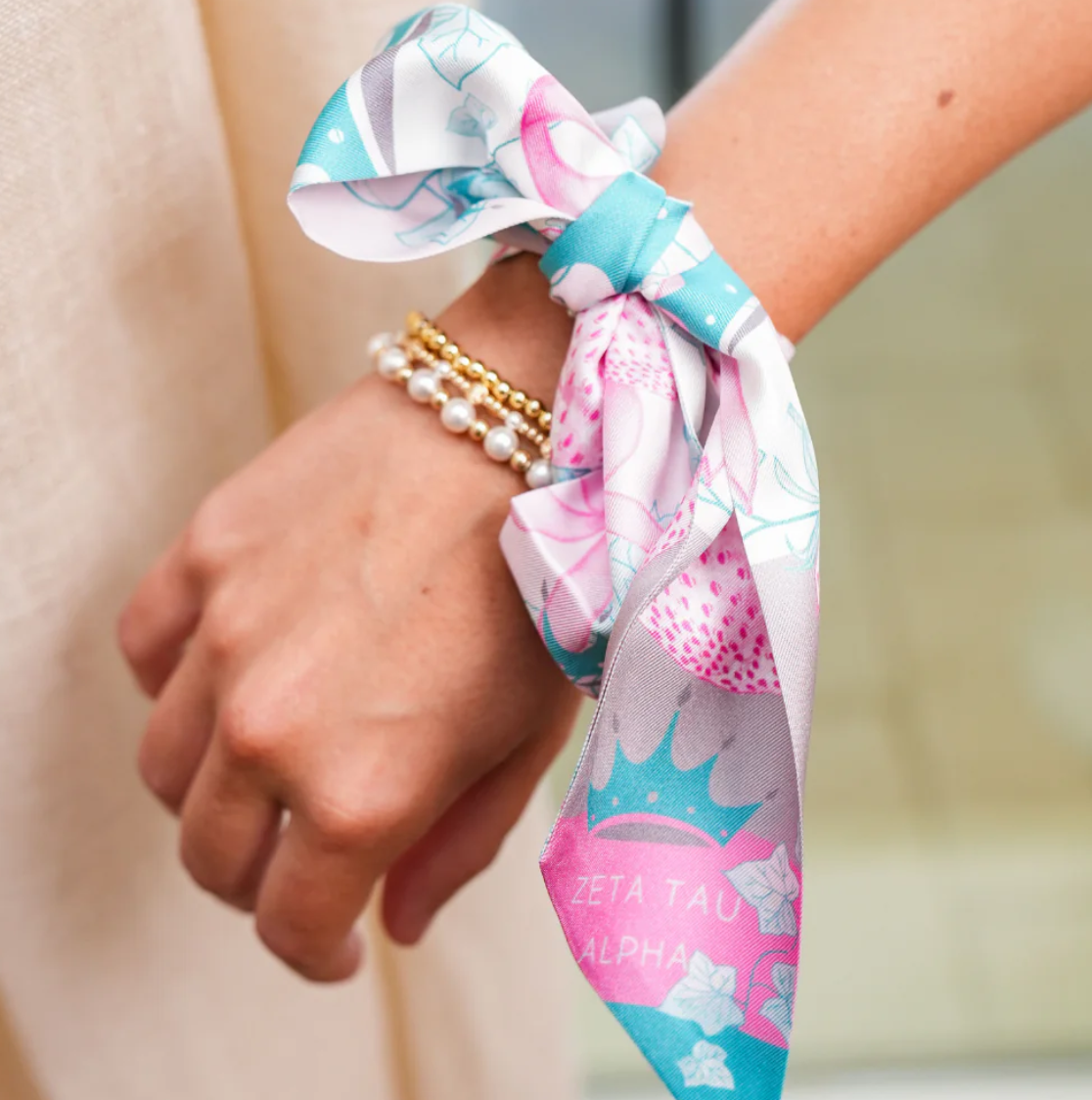 Zeta Tau Alpha Heirloom Scarflette
