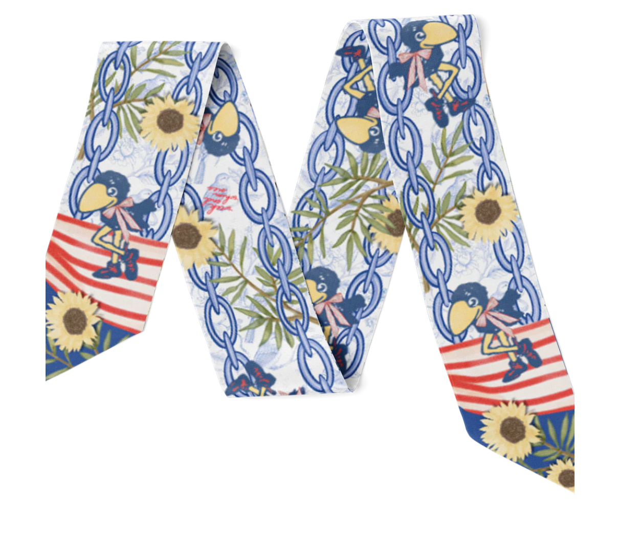 University of Kansas Gameday Heirloom Scarflette