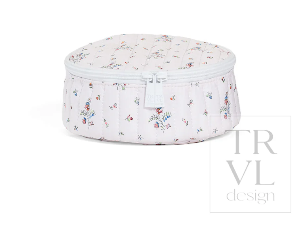 QUILTED JEWEL ROUND - FLEURIE