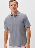 Original 4-Button Polo - Jacks Stripe Wake