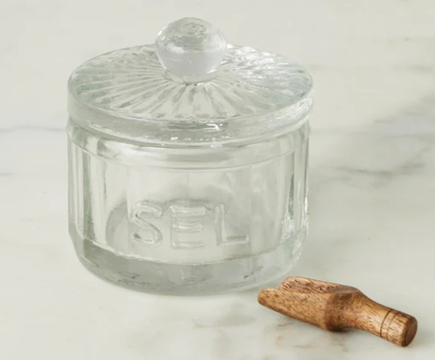Bistro Glass Salt Cellar