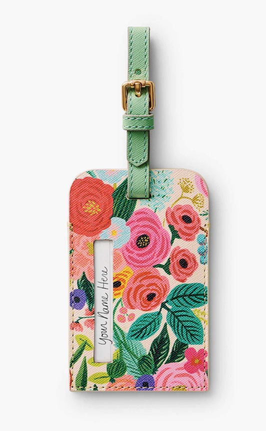 Garden Party Luggage Tag