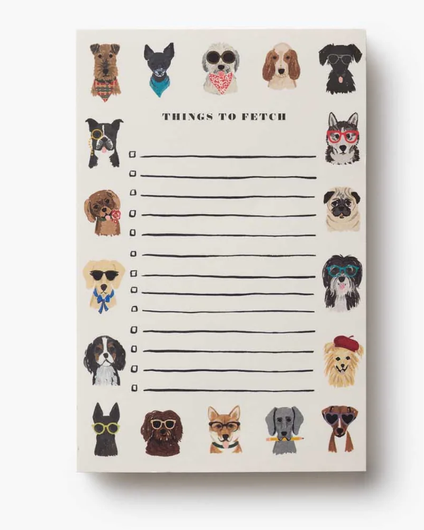 Dog Days Notepad