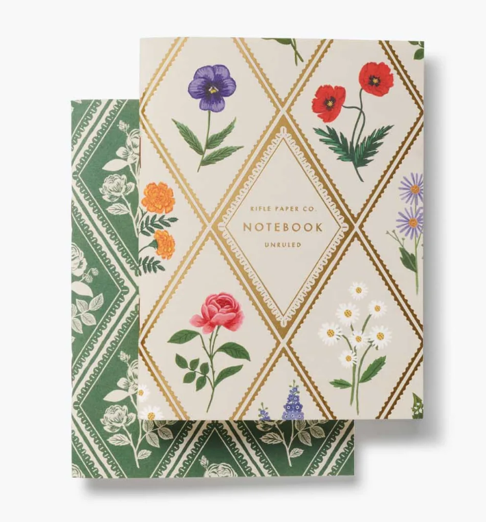 Pair of 2 Garden Study Pocket Notebooks