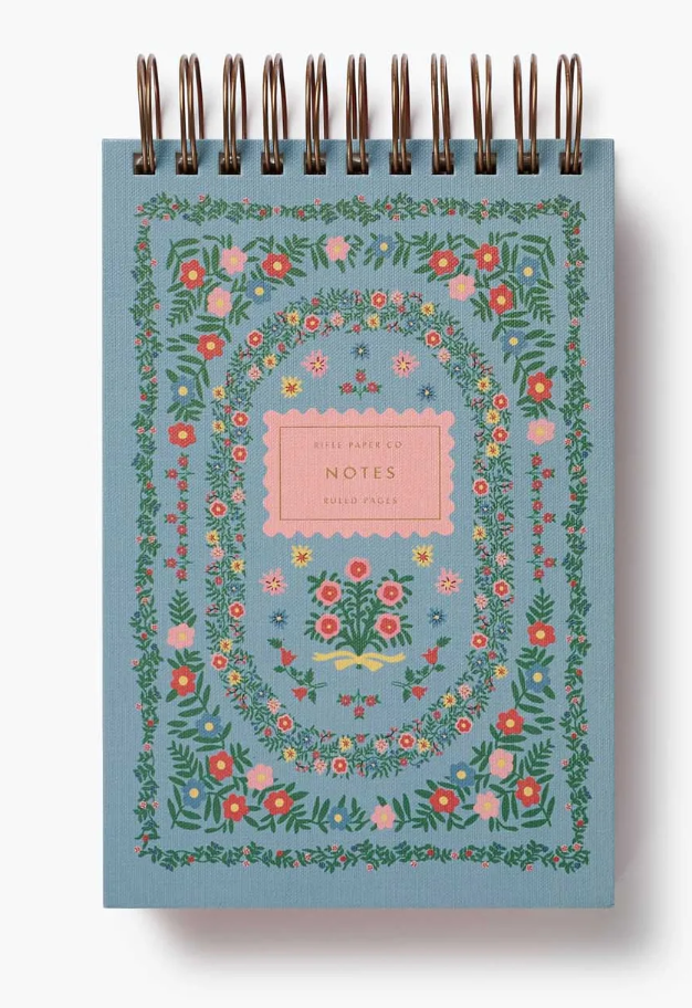 Rosette Desktop Spiral Notepad