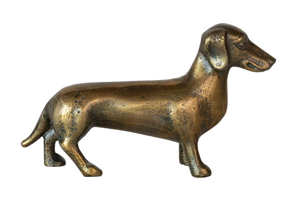 Cast Aluminum Dachshund