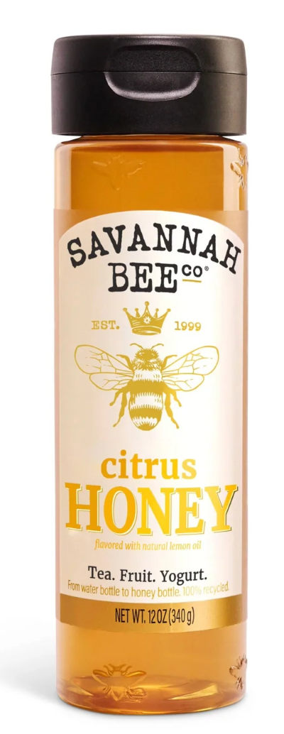 12oz Plastic Squeeze Citrus Honey