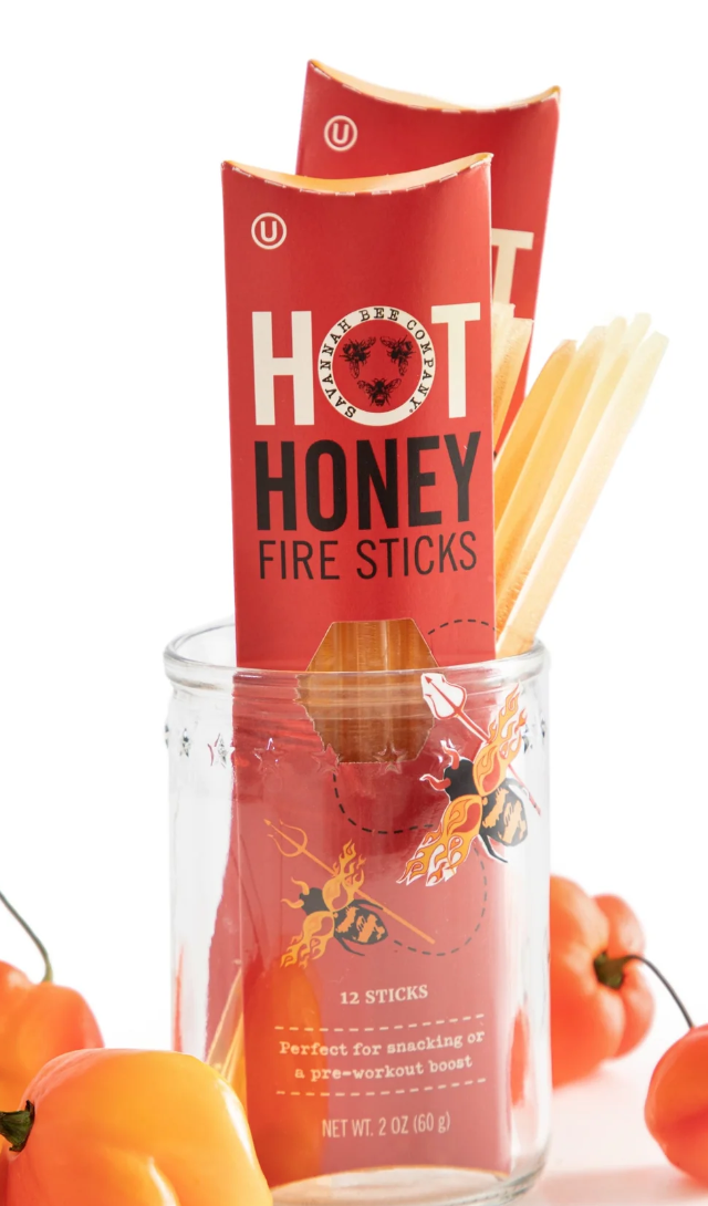 Hot Honey Straws 12 pack