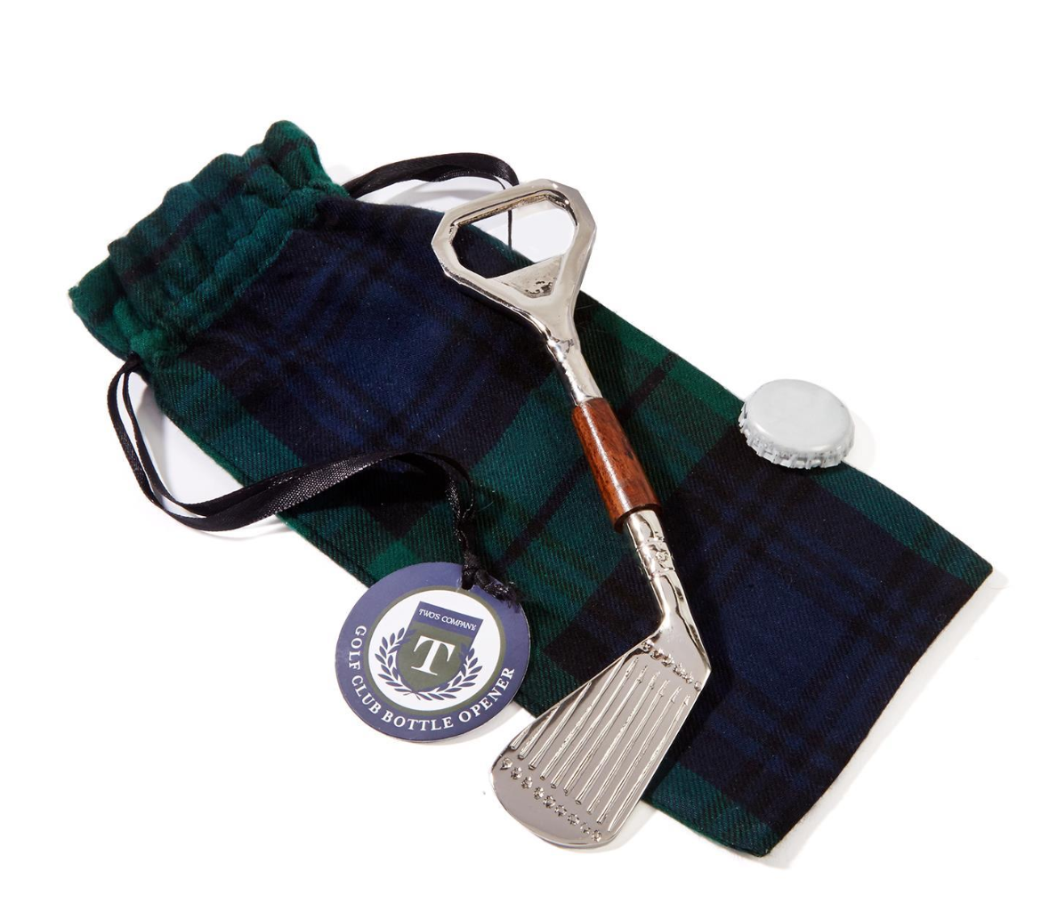 Golf Club Bottle Opener in Gift Pouch