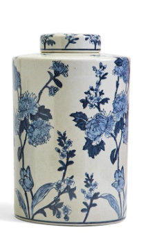 Japanese Blossom Tea Jar