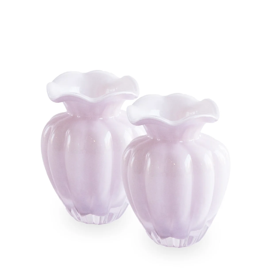 GLASS Vento Small Vase Set of 2  Camella